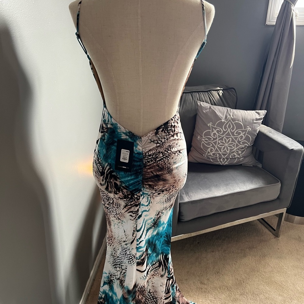 Long Summer Evening Dress - Picture 3 of 3